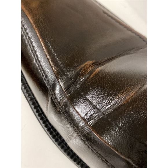 J.Ferrar JF Oxford Loafer Slip On Men's Dress Shoes Brown Leather Sz 11 014-2901 - Picture 10 of 10